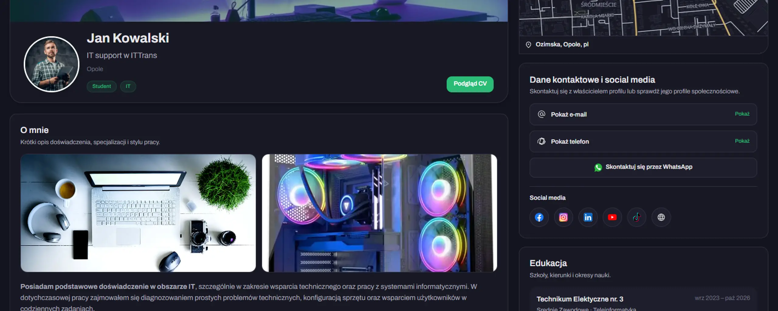 Nowe profile na ClickJobs.pl! Stwórz nowoczesny profil zawodowy i zabłyśnij przed rekruterami